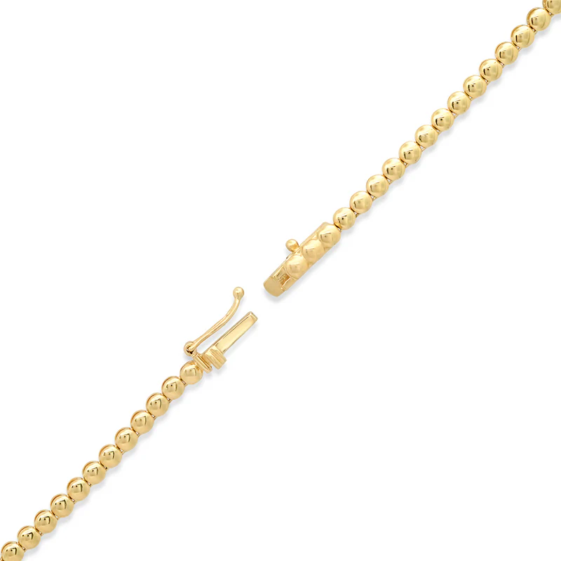1/3 Diamond Bezel Tennis Necklace - Image 4