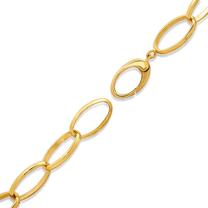 Large Edith Link Necklace - Image 4