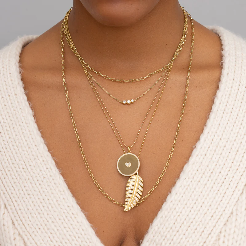 30 Inch Small Edith Link Necklace - Image 4