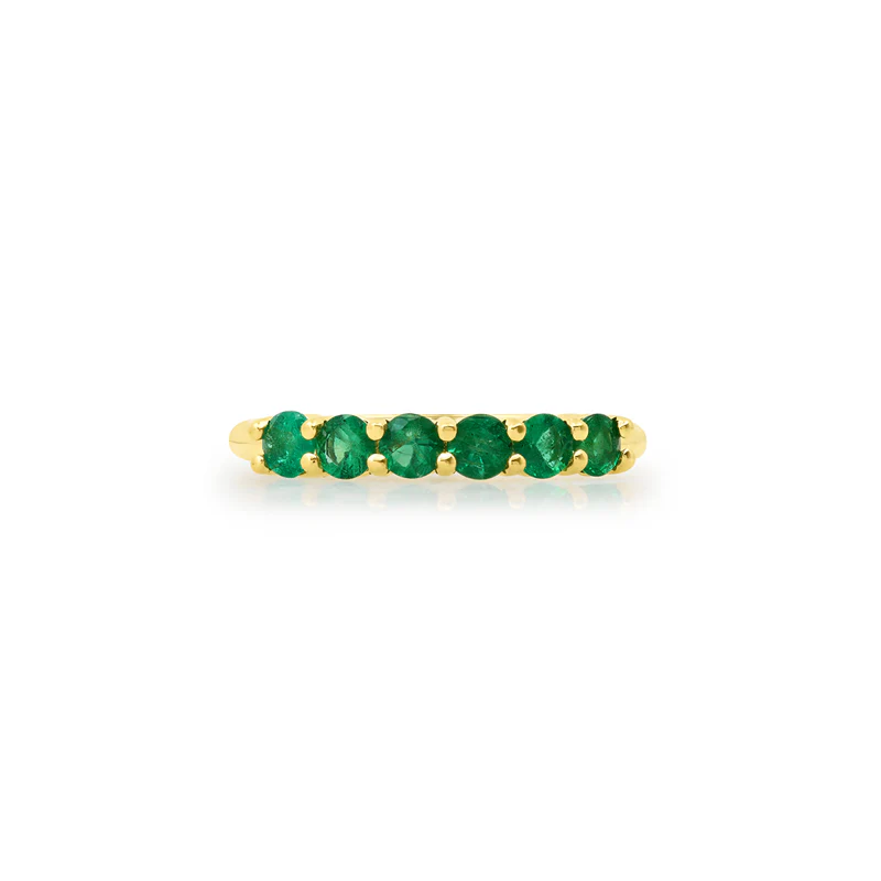 4-Prong Emerald Ring - Image 2