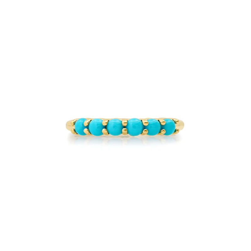 4-Prong Turquoise Ring - Image 2