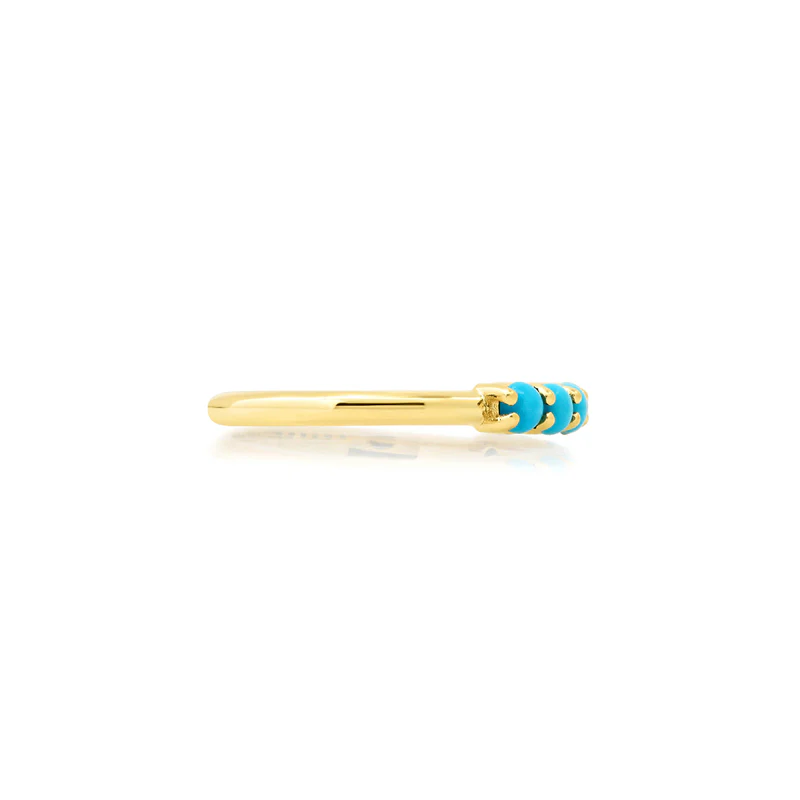 4-Prong Turquoise Ring - Image 3