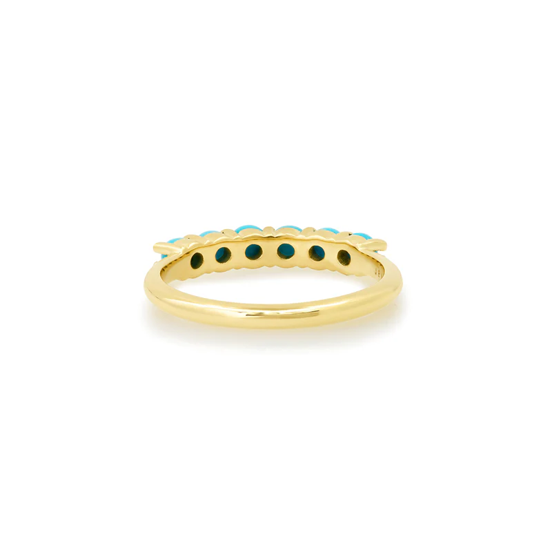 4-Prong Turquoise Ring - Image 4