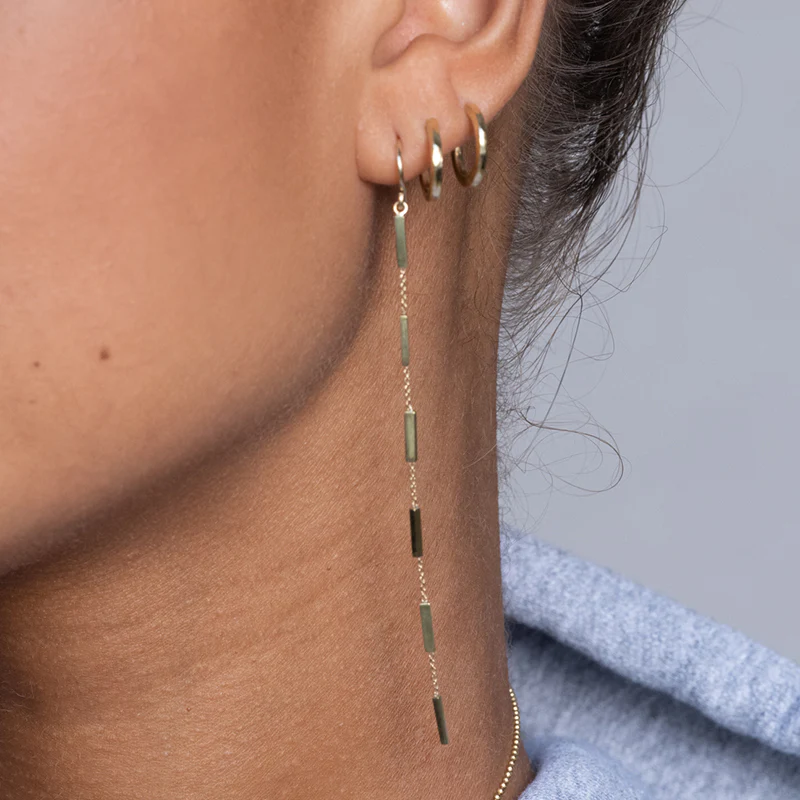6 Bar by the Inch Earrings - Image 4