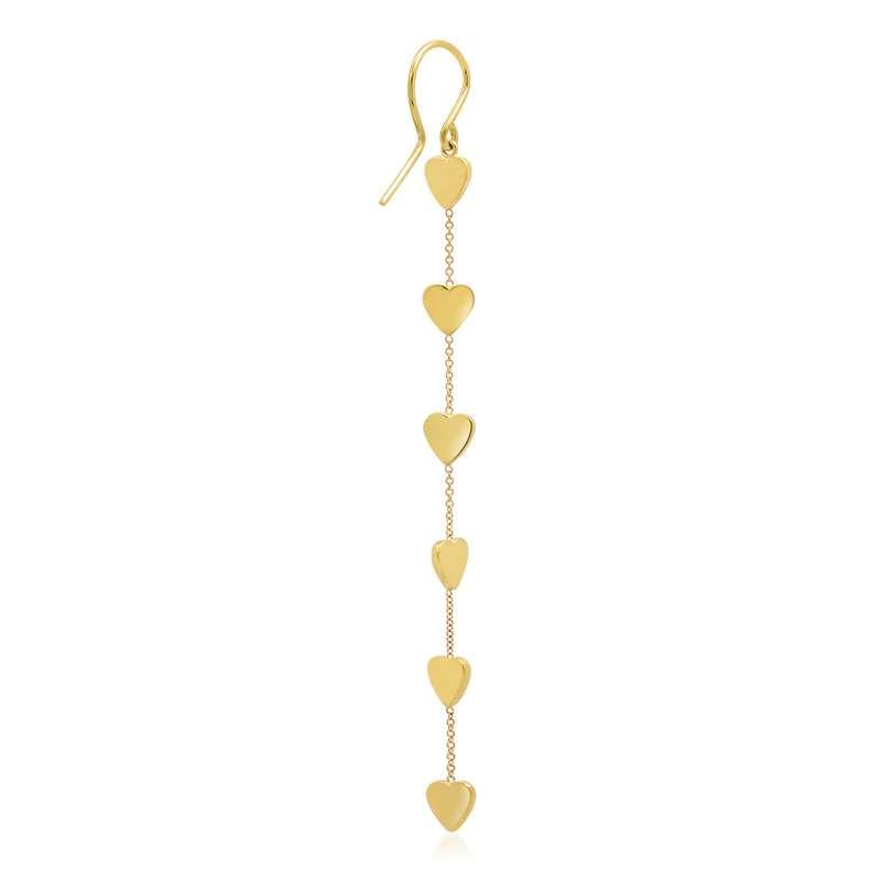 6 Heart By-The-Inch Earrings - Image 3