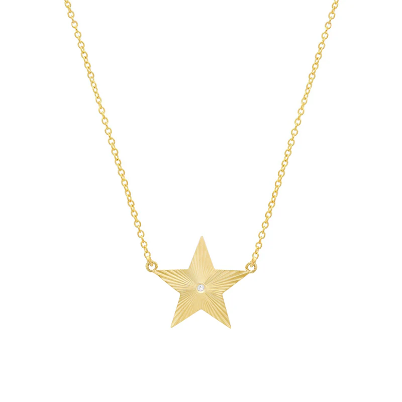 70s Star Necklace