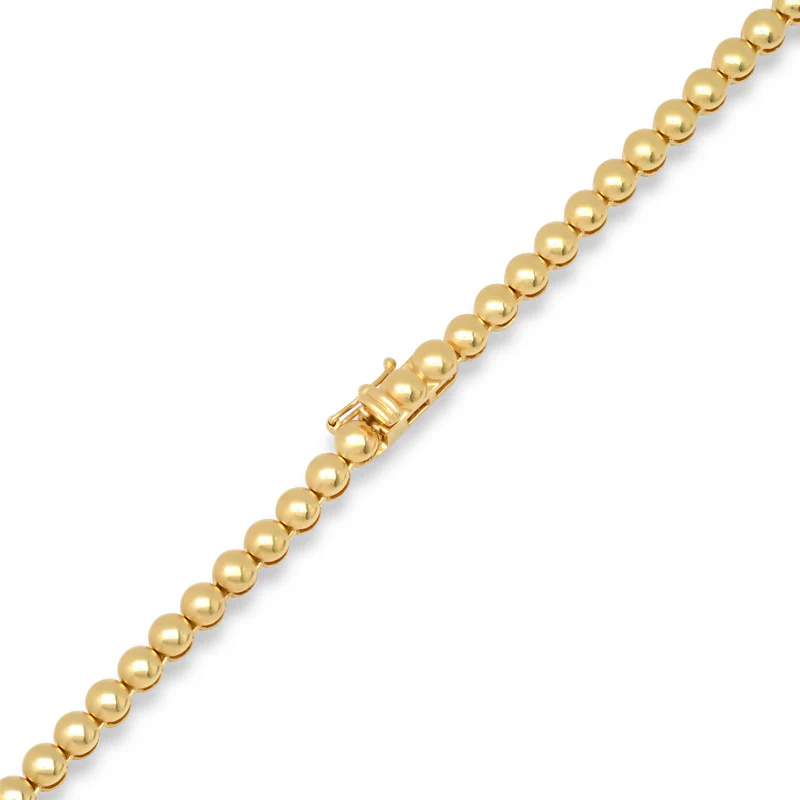 Luxe Bezel Tennis Necklace - Image 3