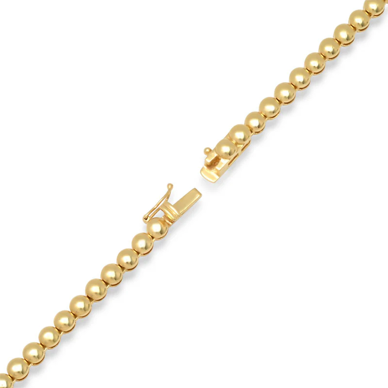 Luxe Bezel Tennis Necklace - Image 4