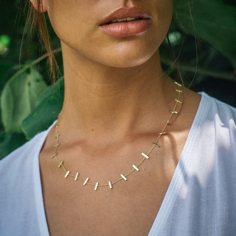 Cross Bar Necklace - Image 3