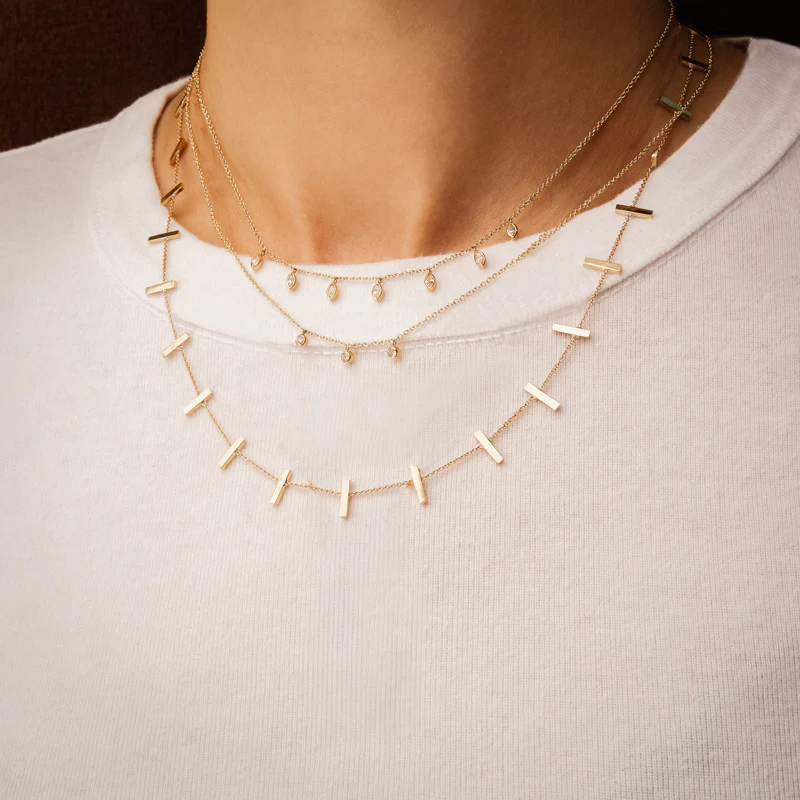Cross Bar Necklace - Image 4