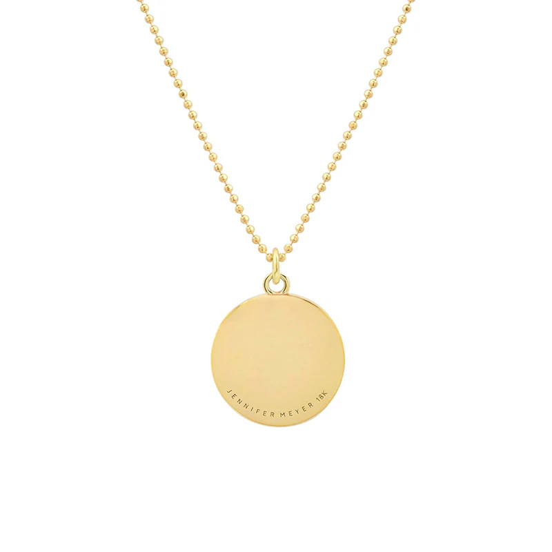 Custom Sentiment Pendant Necklace - Image 2