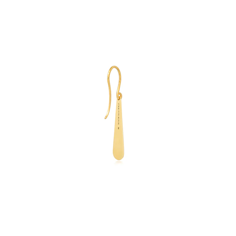 Diamond Dome Drop Earrings - Image 3