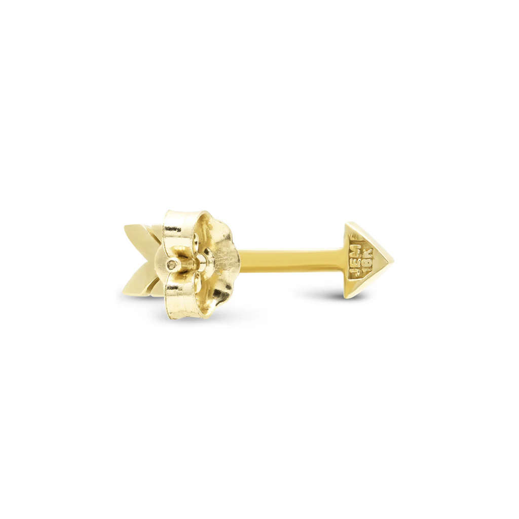 Diamond Extra Small Arrow Studs - Image 3