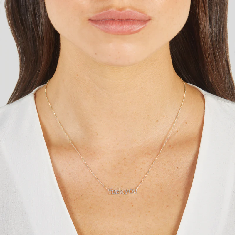 Diamond Fuck You Necklace - Image 3
