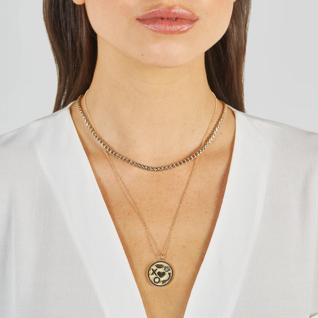 Diamond Bezel Tennis Necklace - Image 7