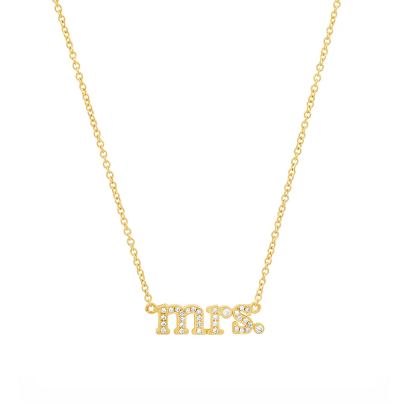 Diamond Mrs Necklace