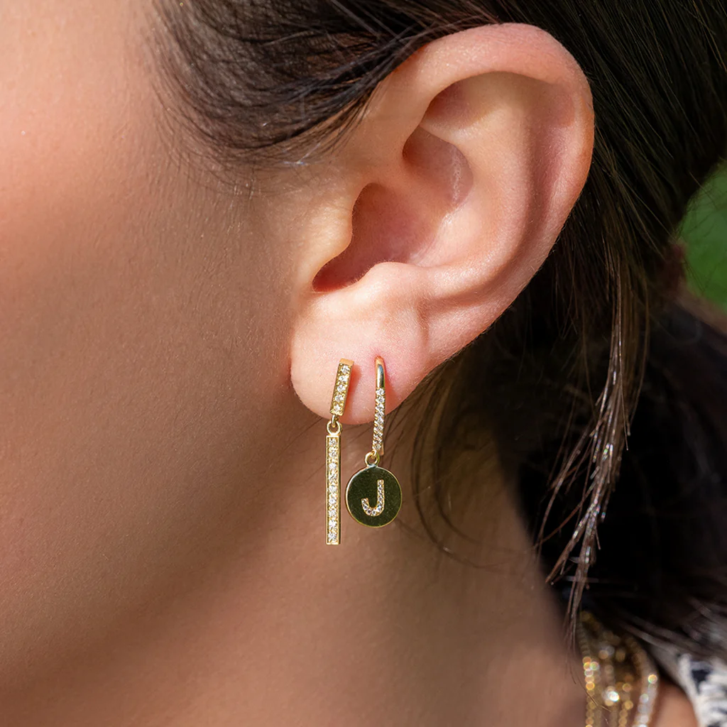Diamond Short and Diamond Long Bar Studs - Image 4