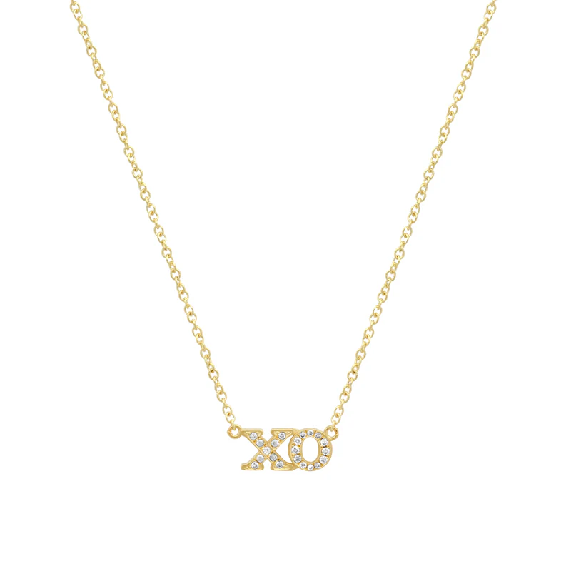 Diamond XO Necklace