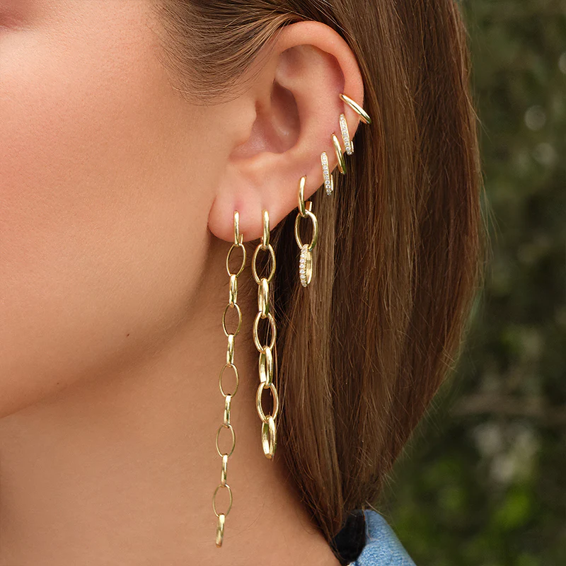 7 Medium Edith Link Studs - Image 4