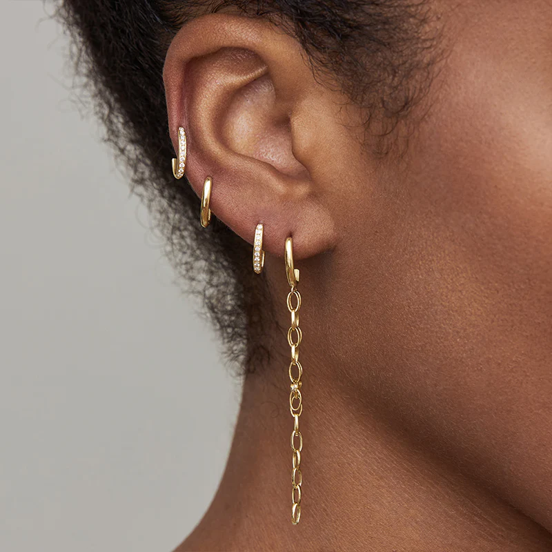 Edith Studs with Small Edith Link Fringe - Image 4