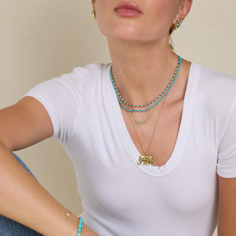 Elephant Pendant Necklace - Image 3