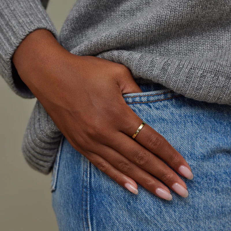 Ellen Band with Diamond Accent - Image 5