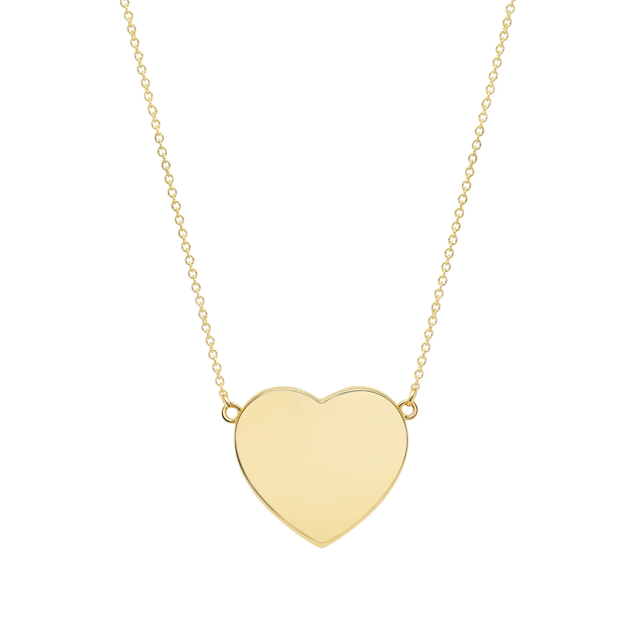 Engravable Heart Necklace - Image 2