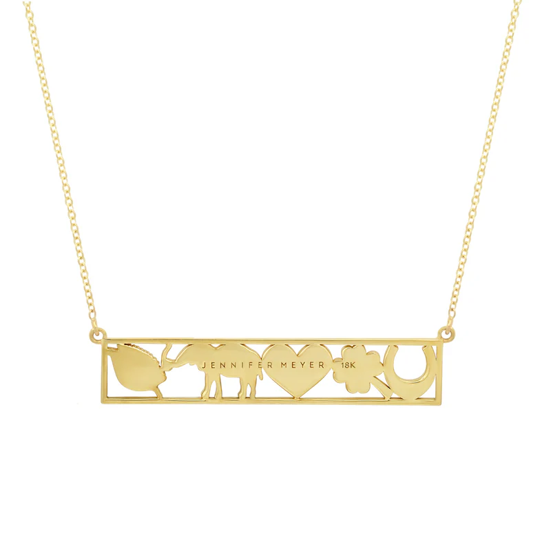 Good Luck Bar Necklace - Image 2