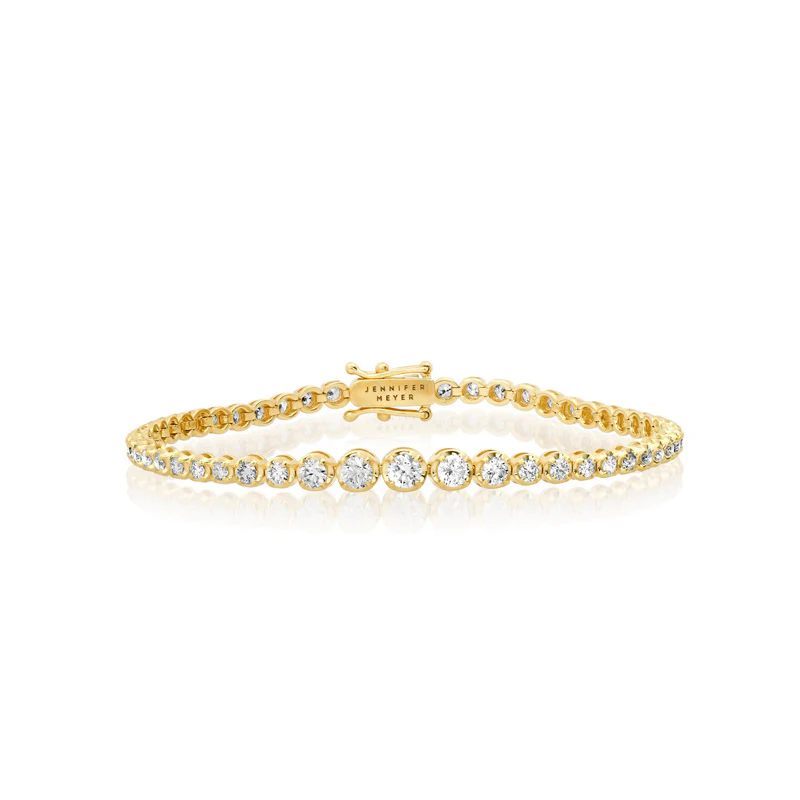 Graduated Diamond Tennis Bracelet
