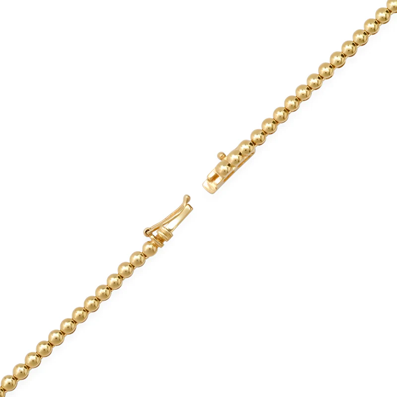 Graduated Diamond Tennis Necklace - Image 4
