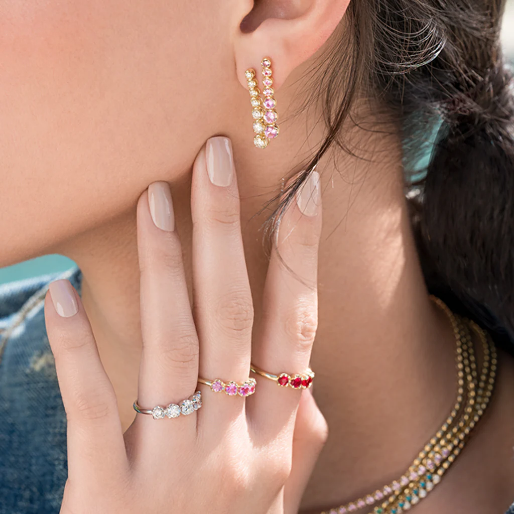 Graduated Ruby Ring - Image 2