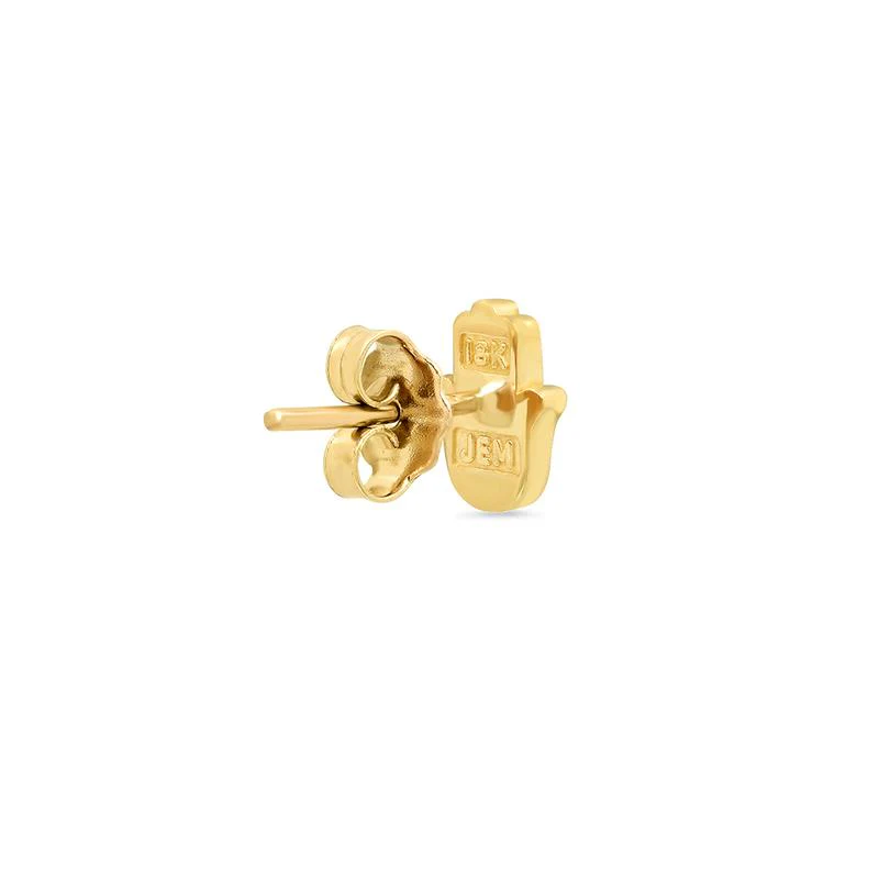 Single Mini Hamsa Stud - Image 3