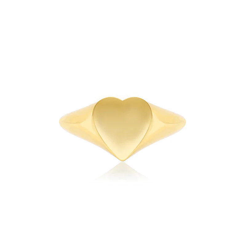 Heart Signet Ring - Image 2