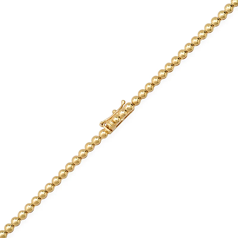 Illusion Set Diamond Tennis Necklace with Large Diamond Open Heart - Image 3