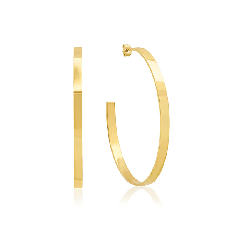Large Ellen Hoops - Image 2