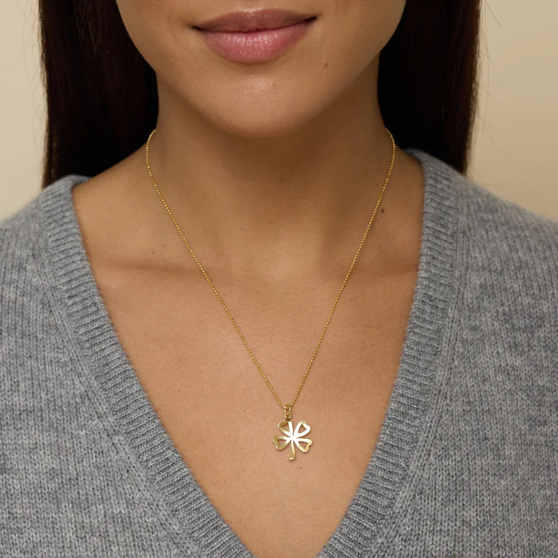 Large Open Clover NecklaceĀ - Image 3