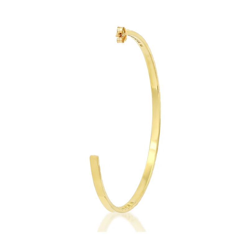 Large Square Hoops - Image 3