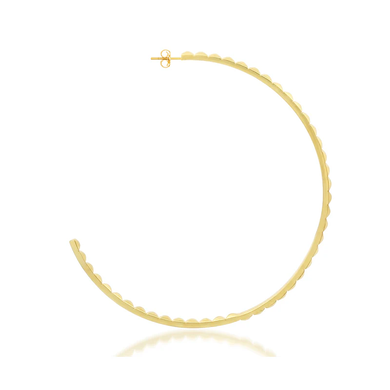 Large Square Hoops - Image 4