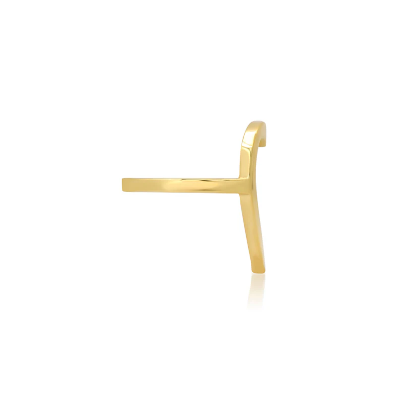 Luxe Open Heart Ring - Image 3
