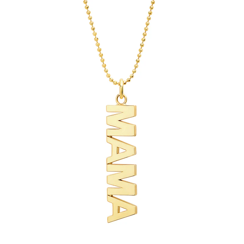 Uppercase Mama Pendant Necklace