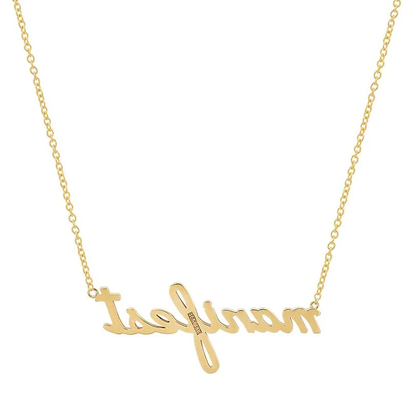 Manifest Script Necklace - Image 2