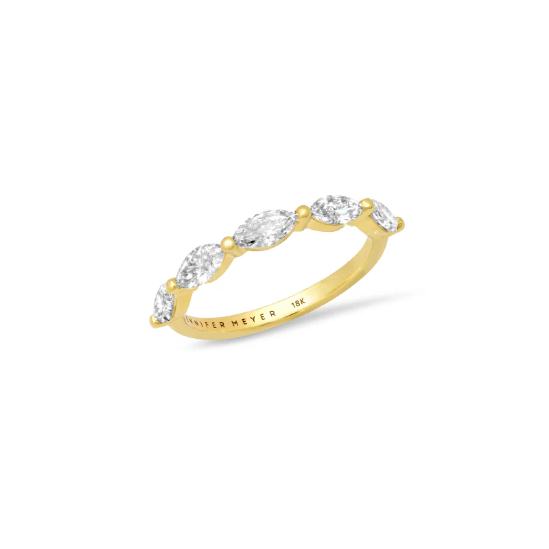 Marquise-Cut Diamond Ring