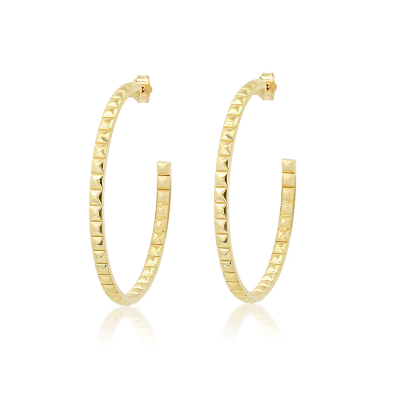 Medium Square Hoops