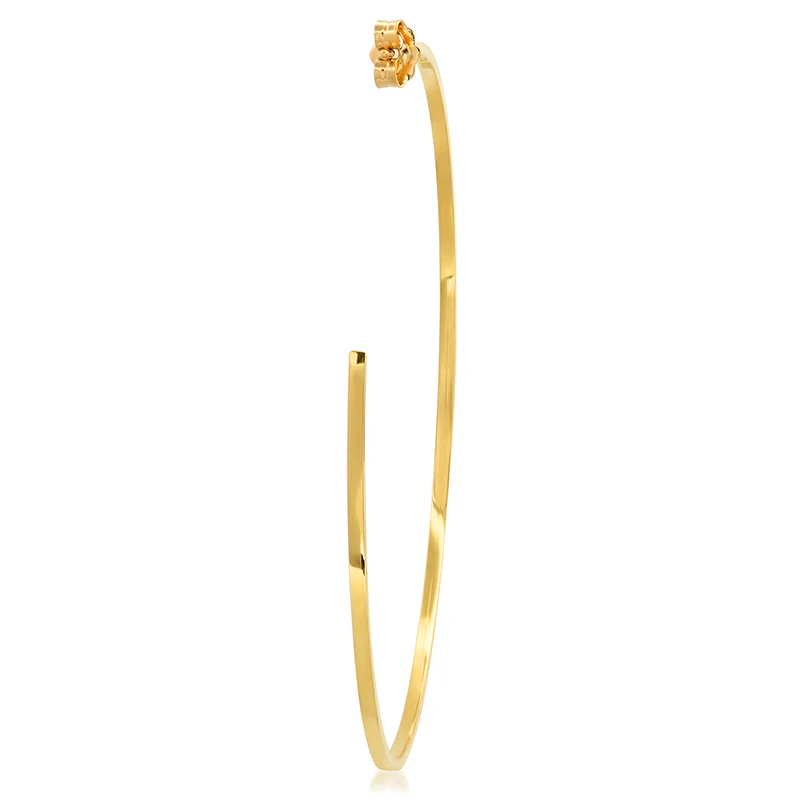 Medium Thin Hoops - Image 3