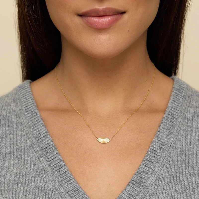 Mini 70's Evil Eye Necklace - Image 3