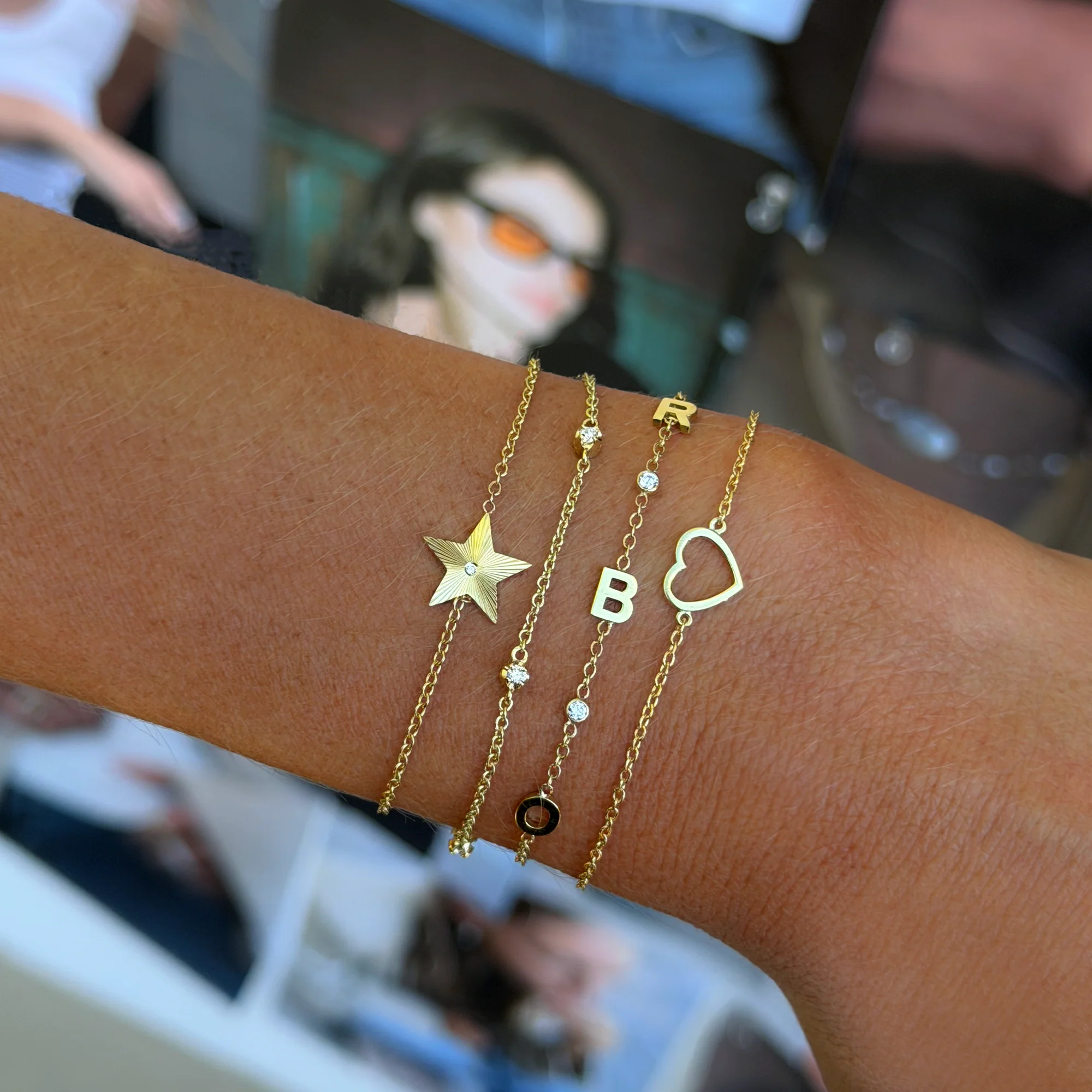 Mini 70s Star Bracelet - Image 3
