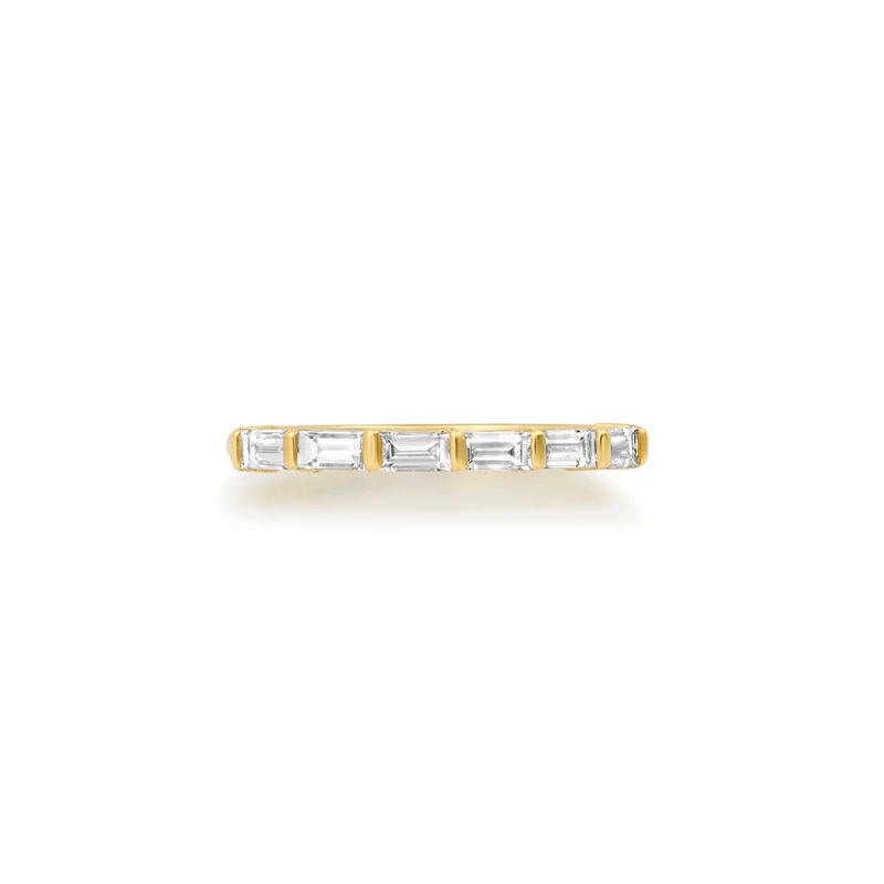 Baguette-Cut Diamond Ring - Image 2