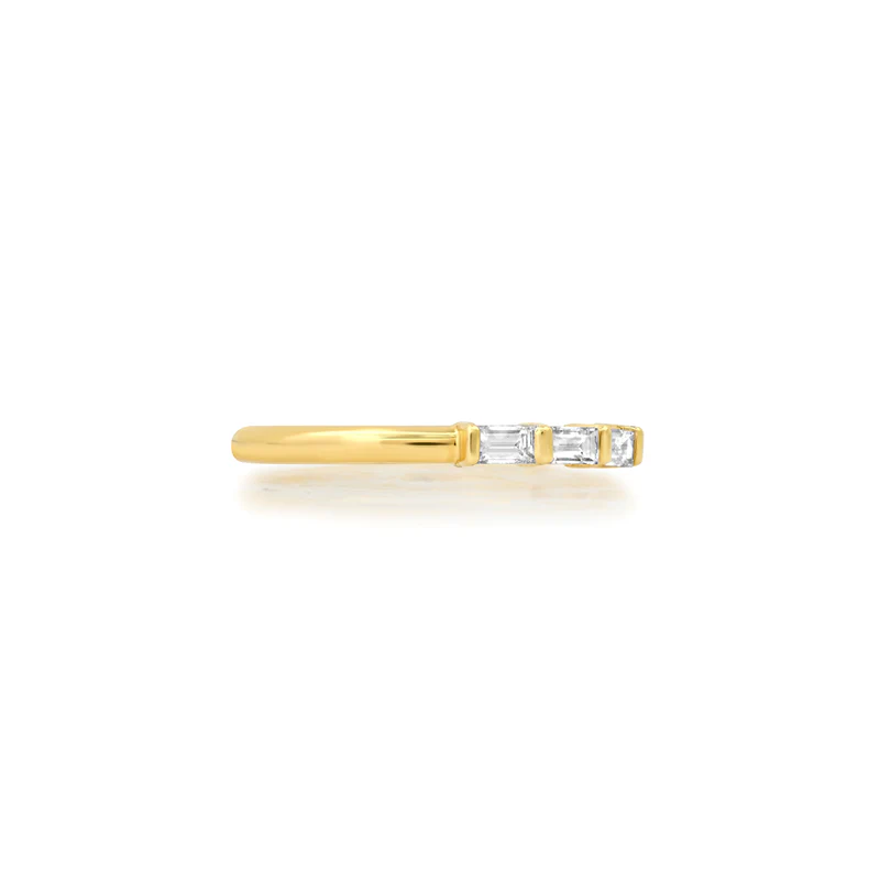 Baguette-Cut Diamond Ring - Image 3
