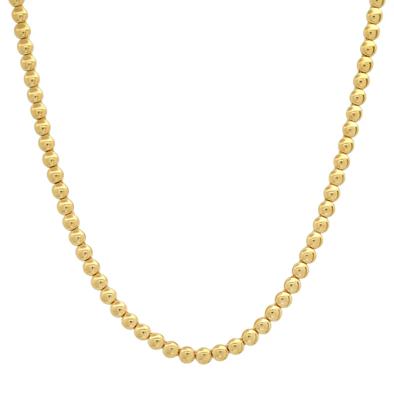 Bezel Tennis Necklace