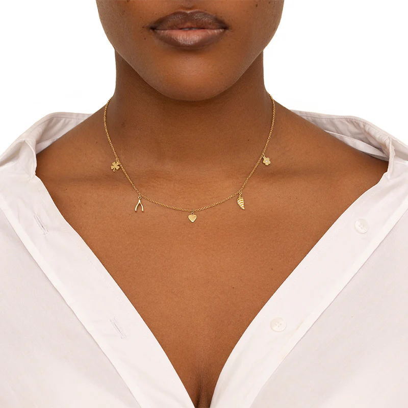 Mini Charm Necklace - Image 3